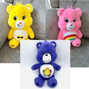 Care Bears Trio Plush Stuffed Animal Bundle Toy